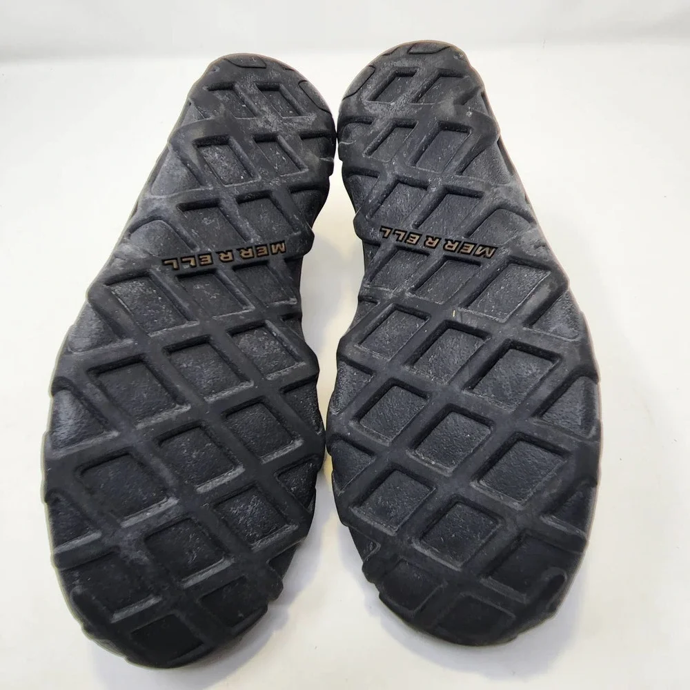 Merrell Kids Jungle Moc Slip on Shoes Size 5 Brown Nubuck Leather Comfort Shoes